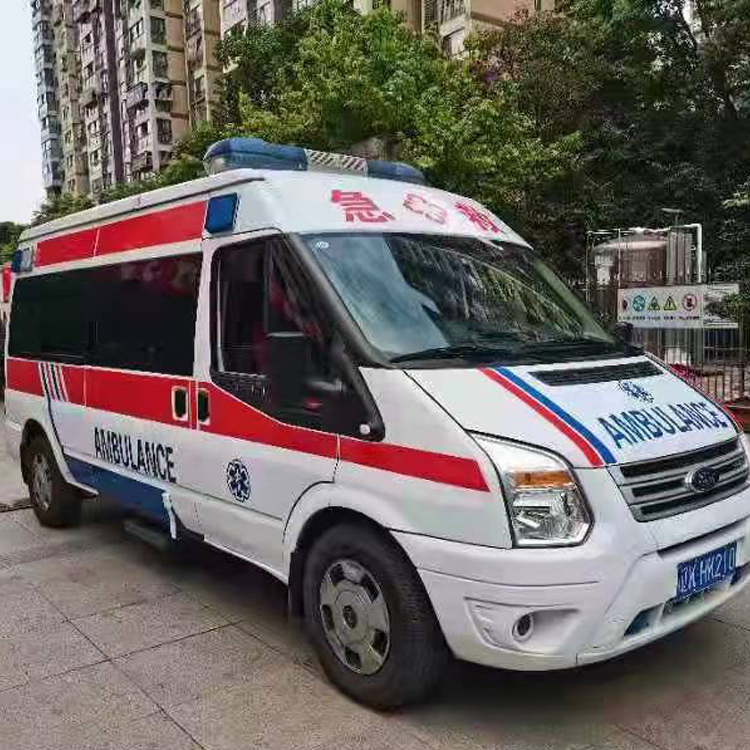 贵定长途救护车护送病人返乡